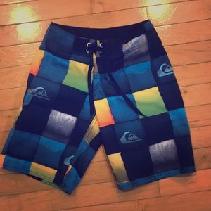 Boys Quicksilver swim trunks